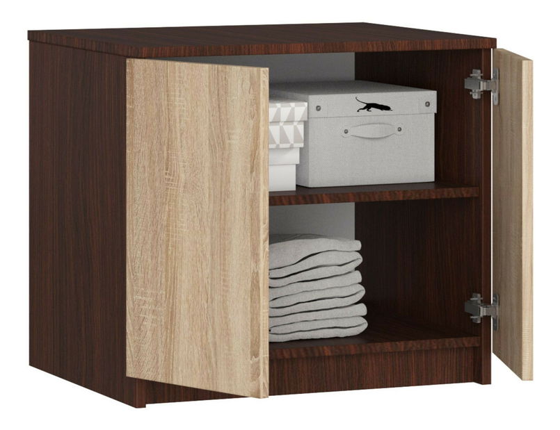 Nadstavba na skriňu Sashka II (wenge + dub sonoma)