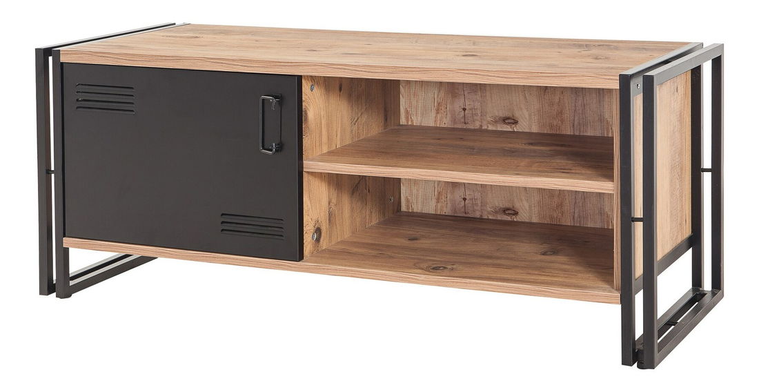 Set mobilier living Cosmopolitan 4 (atlantic pin + negru)