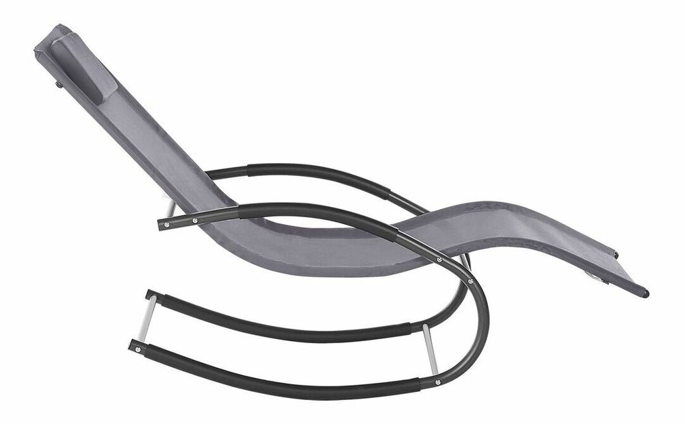 Záhradné hojdacie lehátko Carro (sivá)