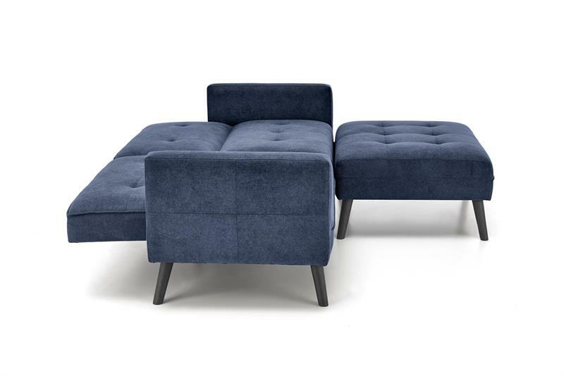 Sofa s tabureom Corner (plava)
