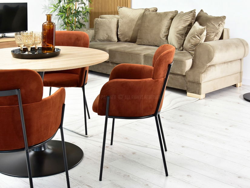 Szék Baggie K (réz + fekete)