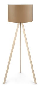 Lampă de podea Comporollo 1 (Stejar + crem)