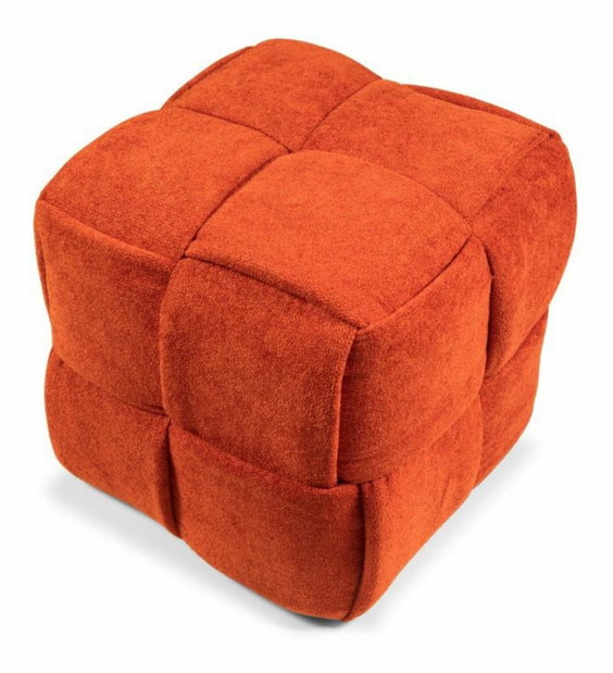 Taburetka Knitte (oranžová)