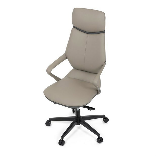 Kancelárske kreslo Kozmios (sivá)