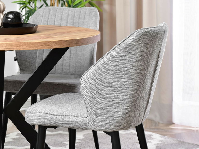 Szék Greta K (szürke + fekete)