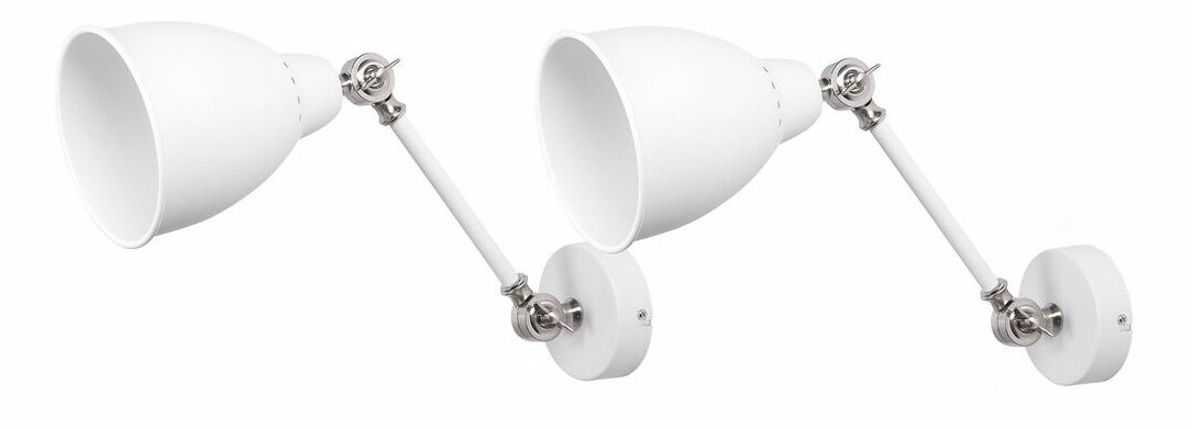 Fali lámpa szett (2 db.) Misza (fehér)