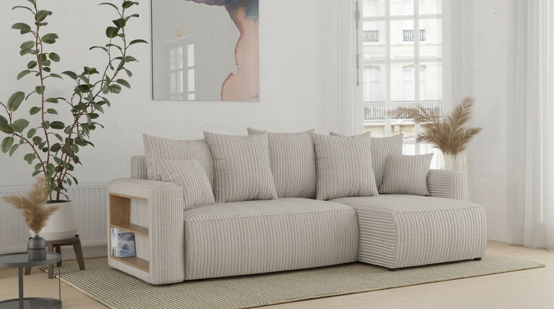 Sarokkanapé Solina (tej) (J)