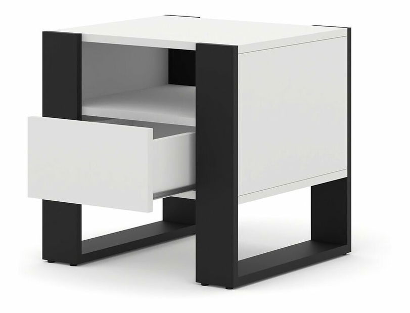 Noptieră Montana (alb + Negru)