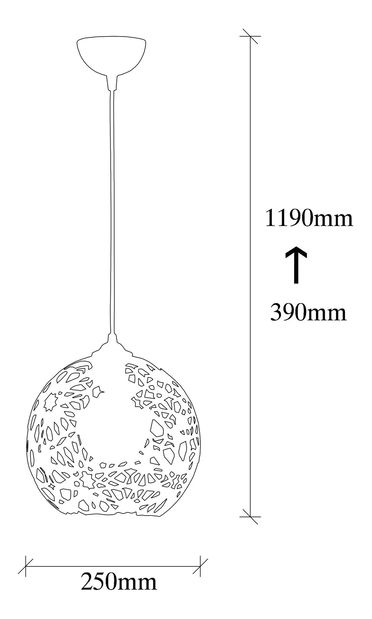 Stropna svjetiljka Fellia 785