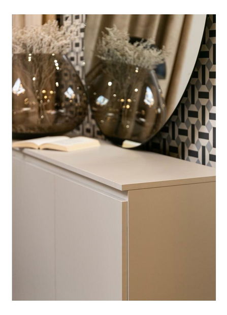 Dulap Bennasi B3 (bej + negru)