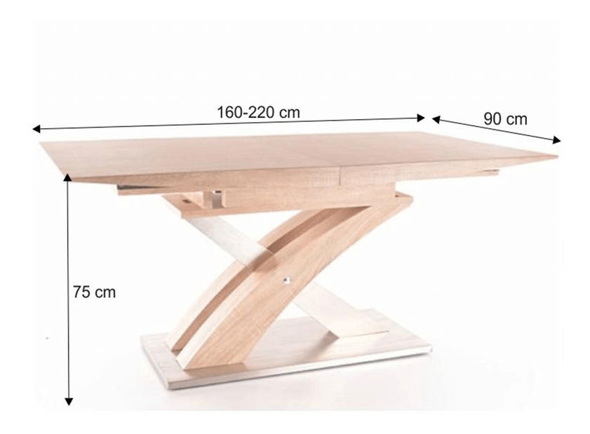 Rozkladací jedálenský stôl Bolan