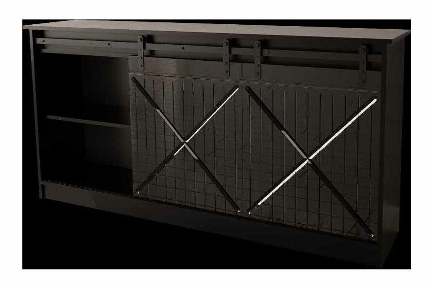 Comodă Golda (Negru)