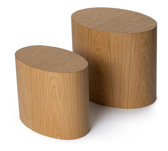 Set măsuțe cafea Eclipse Set (Stejar)