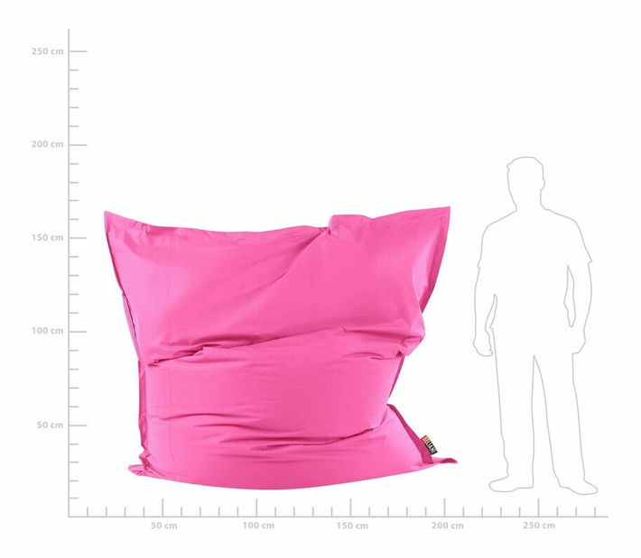 Sedací vak 180x230 cm Xxl (fuchsiová)