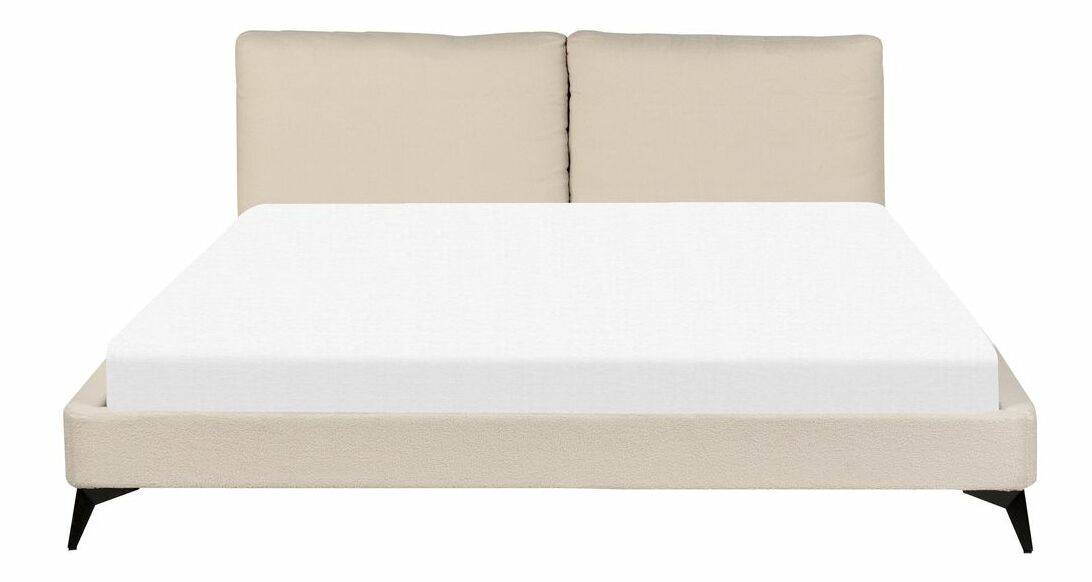 Manželská posteľ 180 cm Mellody (béžová) (s roštom)