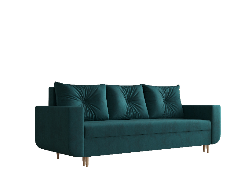 Háromszemélyes kanapé Drift (smaragd)