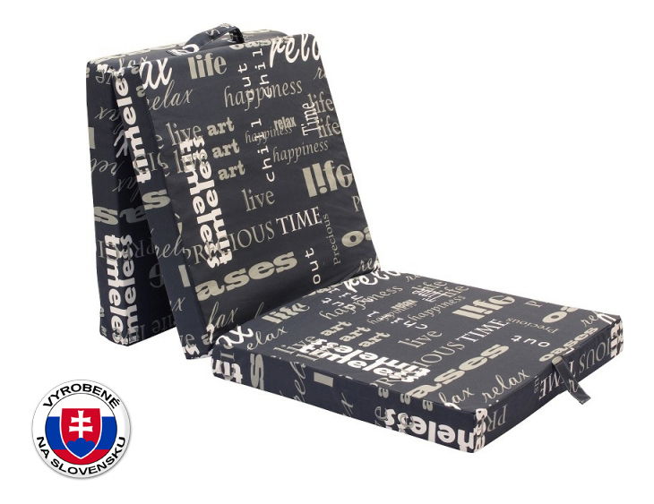 Rozkladací penový matrac Tomy Plus Art *výpredaj