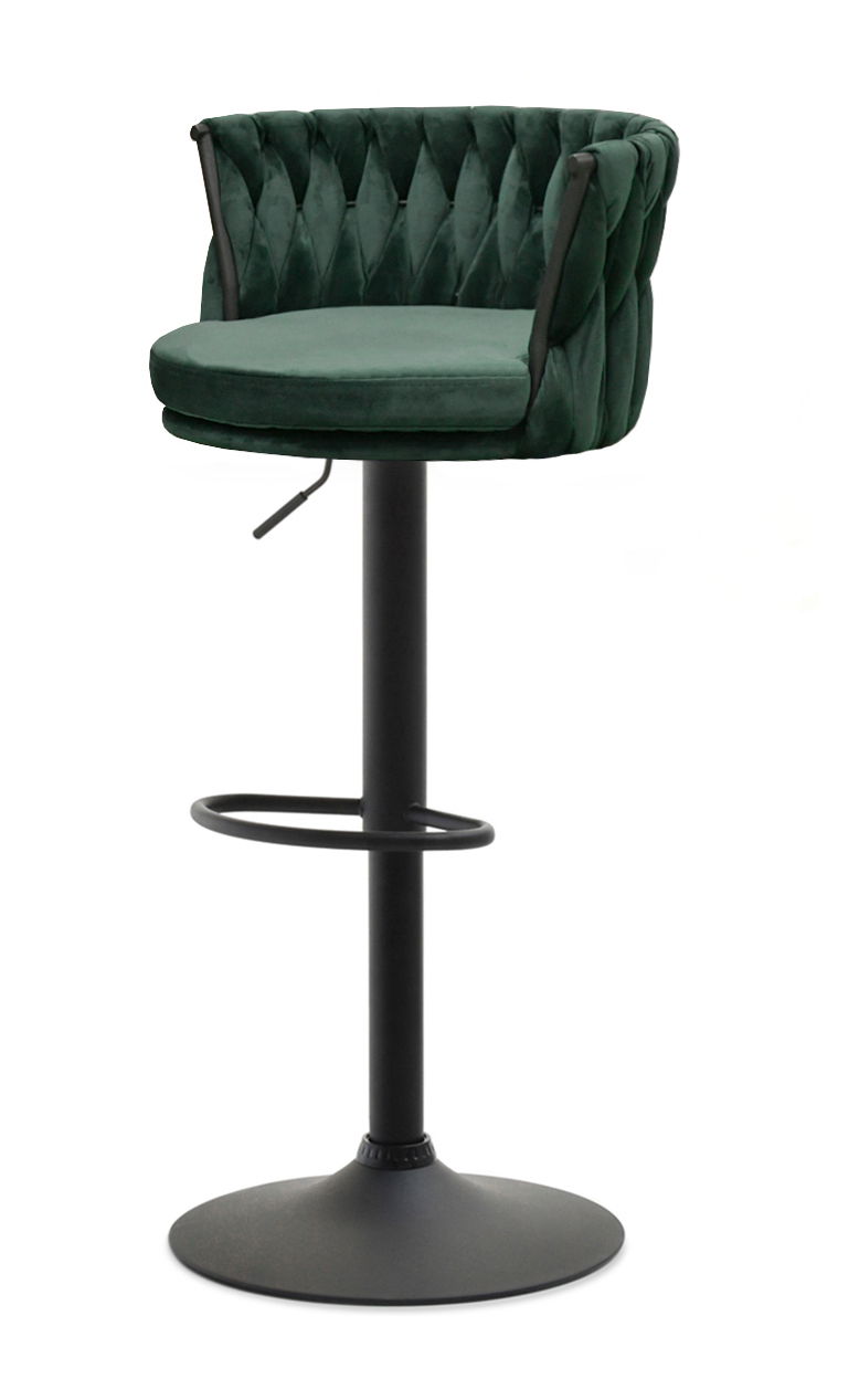 Stolička Adel (zelená + čierna) *výpredaj