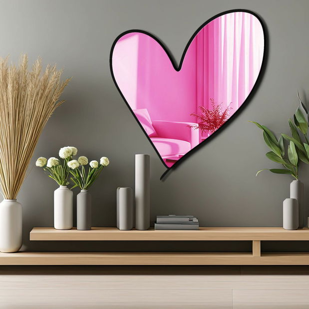 Zrkadlo Ozi 10 (ružová)