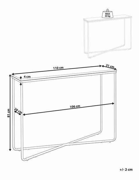 Sada 2 ozdobných vankúšov 45 x 45 cm Lalie (sivá)
