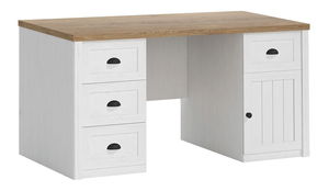 PC stolík Patrick PT1 (borovica andersen + dub lefkas tmavý)