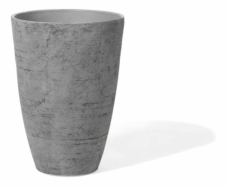 Set 3 kom. posuda za cvijeće CAMETA (kamen) (siva)