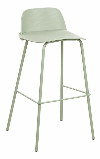 Set 4ks barových stoličiek Morza (zelená)