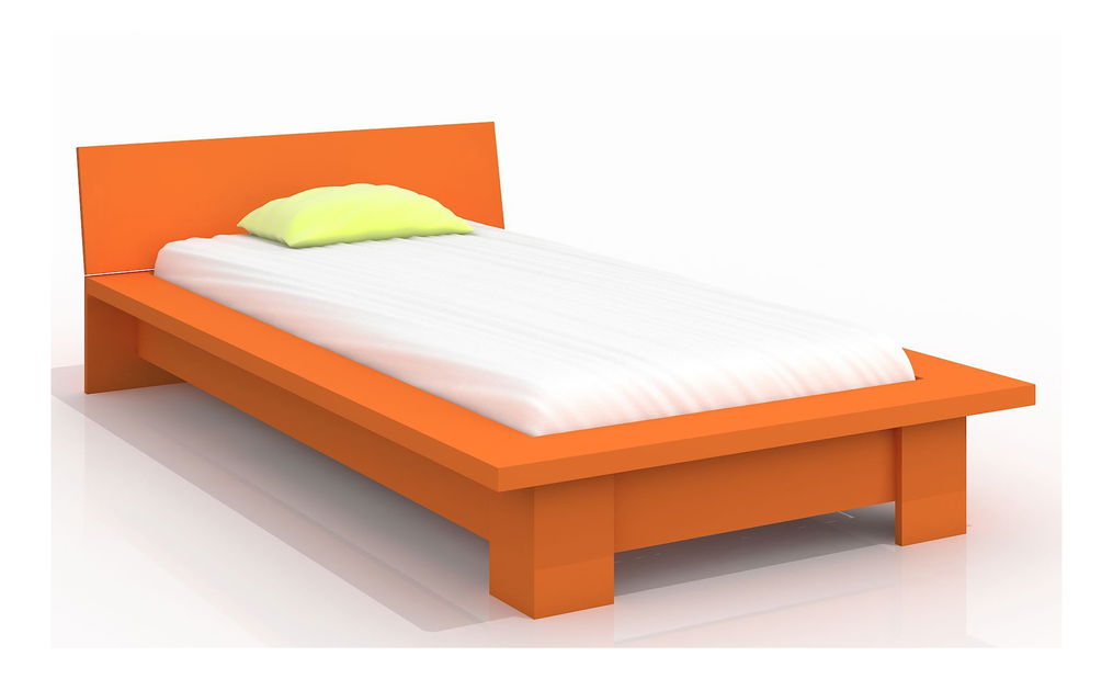 Jednolôžková posteľ 90 cm Naturlig Kids Boergund (borovica) (s roštom)