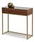 Konzolasztal Norma M (dió + arany)