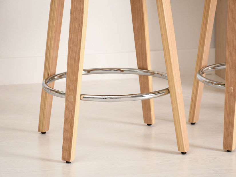 Scaun Heindrich (crem + stejar)