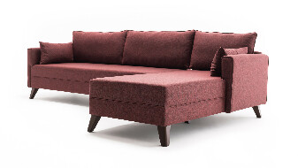 Sofa na razvlačenje  Bellina 1 (bordo) (D)