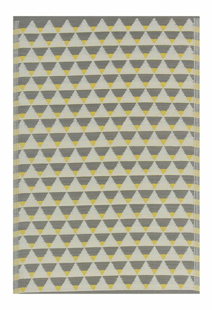 Koberec 120x180 cm HURSA (polypropylén) (sivá)