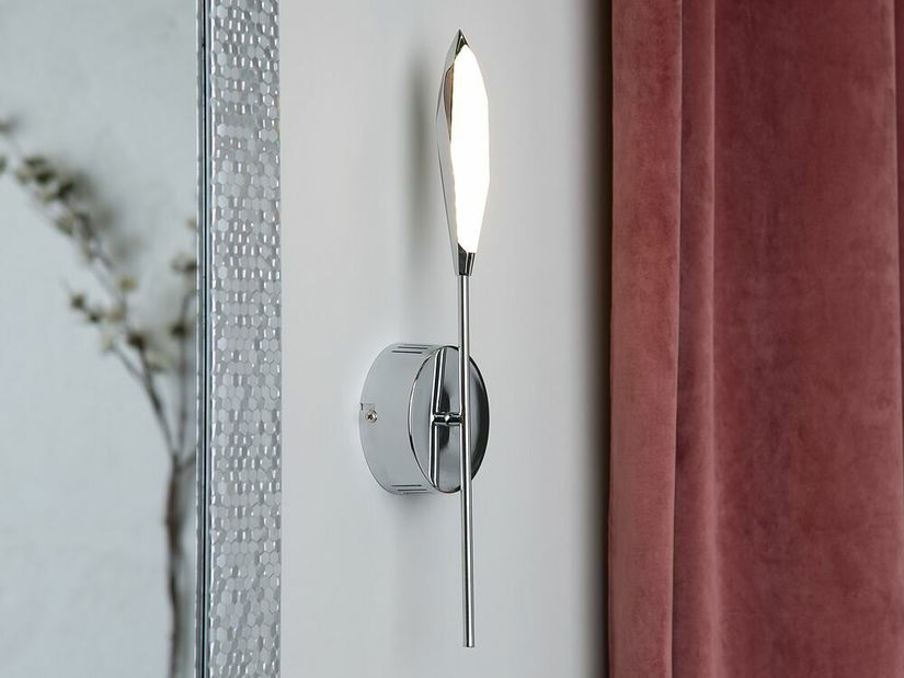 Nástenná lampa Lisboa I (strieborná)