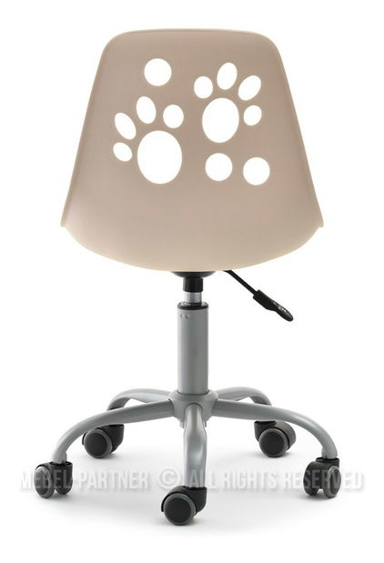 Gyerekszék Footy (rózsaszín szürke + szürke)