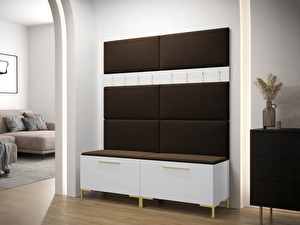 Set mobilier hol Frisala II (Alb) (Manila 04)