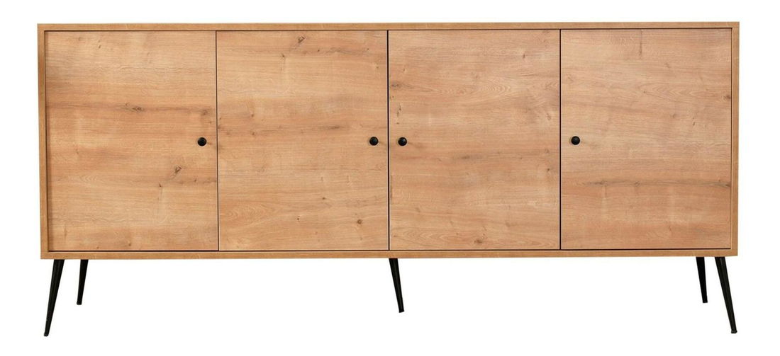 Dulap Violetta (Stejar + Negru)