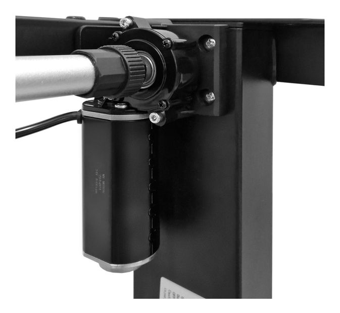 Elektromos PC asztal Motiva 120 (fekete + artisan tölgy)