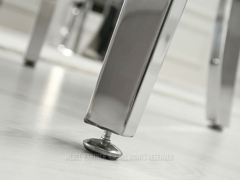 Scaun Gabi (gri + crom)