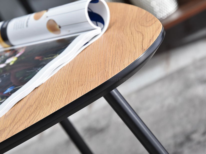 Stolić za kavu Rossi Zest Xl (hrast + crna)