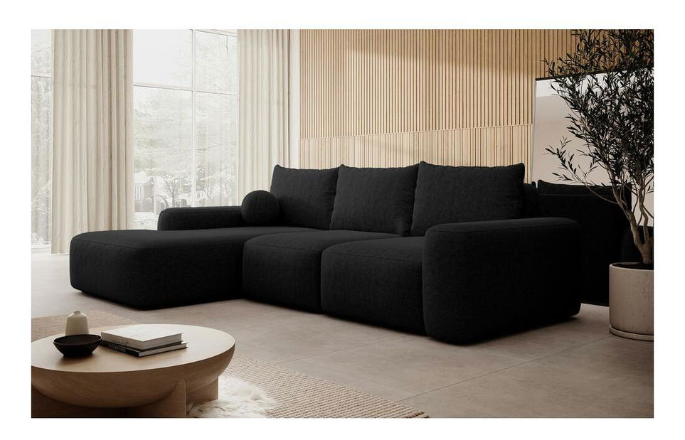 Colțar Carlito (S) (negru + negru)