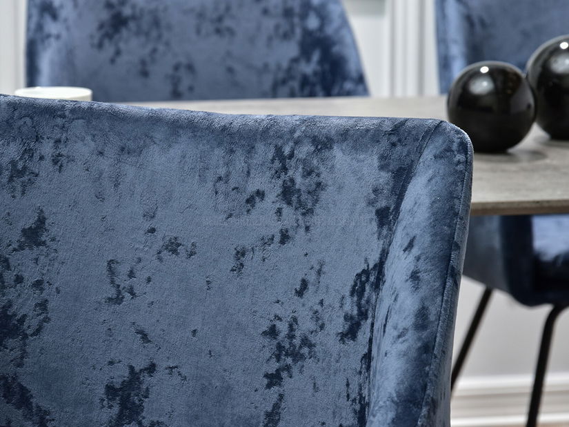 Jedálenská stolička Duplica (sivá + čierna)