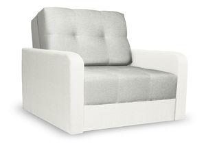 Fotelja na razvlačenje Tomful I (siva + bijela)