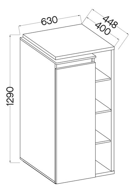 Set za dnevni boravak Nancy 02 (svijetlosiva + antracit)