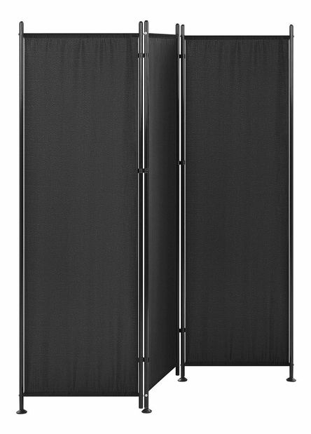 Paravan 160 x 170 cm Naria (crna)