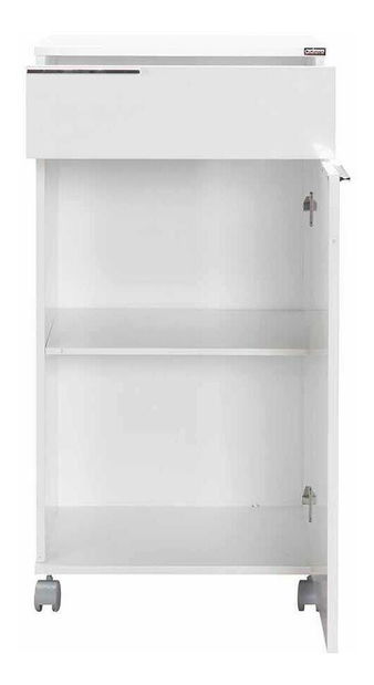 Komoda na kotačima Aderyn 1 (bijela)