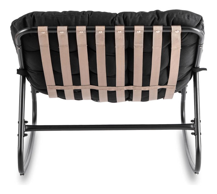 Fotoliu balansoar Aures (negru) 