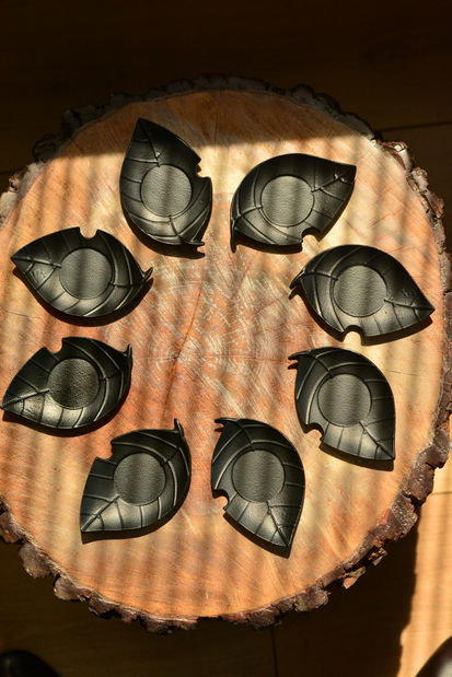 Suport sub pahare (6 buc.) Maden (negru) *vânzare