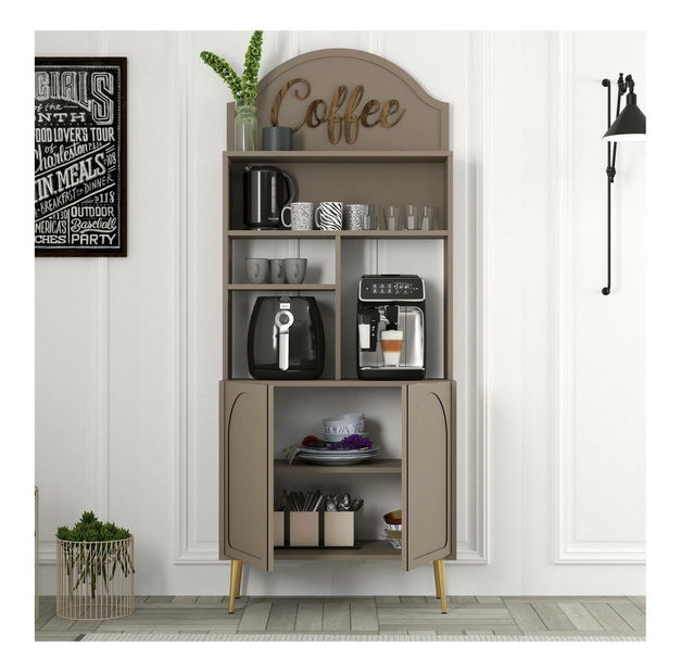 Konferenčný stolík Asir Lyna (zlatá)