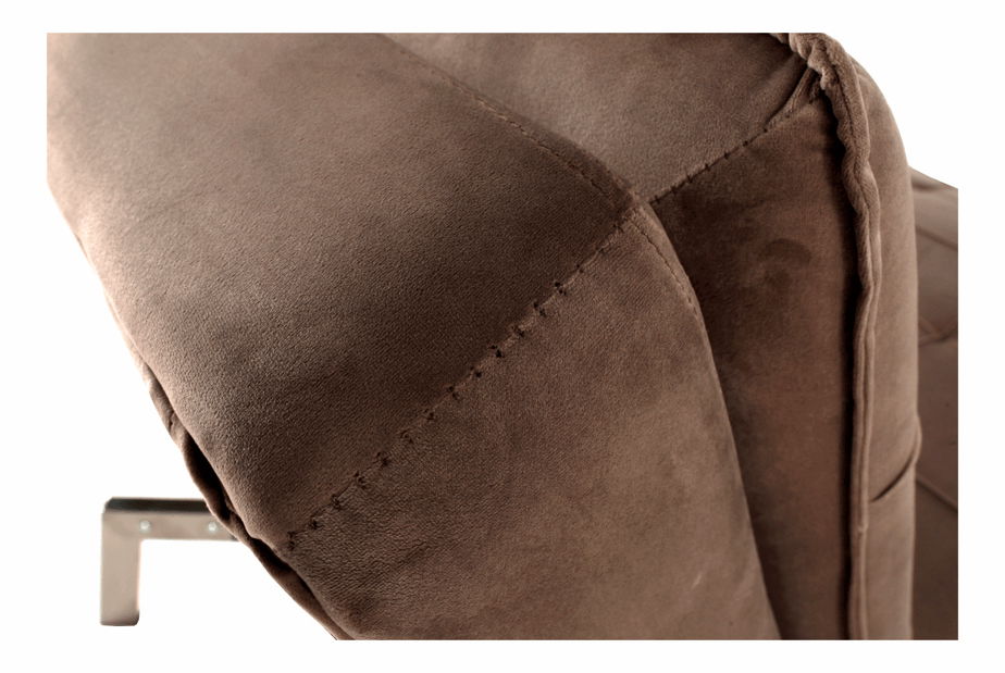 Relaxačné kreslo Remy (sivohnedá)