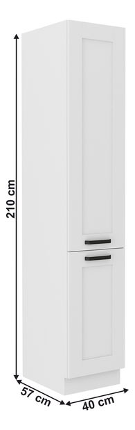 Dulap înalt Lesana 1 (alb) 40 DK-210 2F